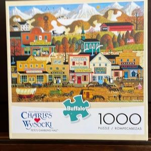 Pete’s Gambling Hall- Charles Wysocki 1000 piece puzzle
